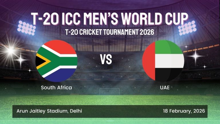 Login T20 ID Goexch777 South Africa vs United Arab Emirates