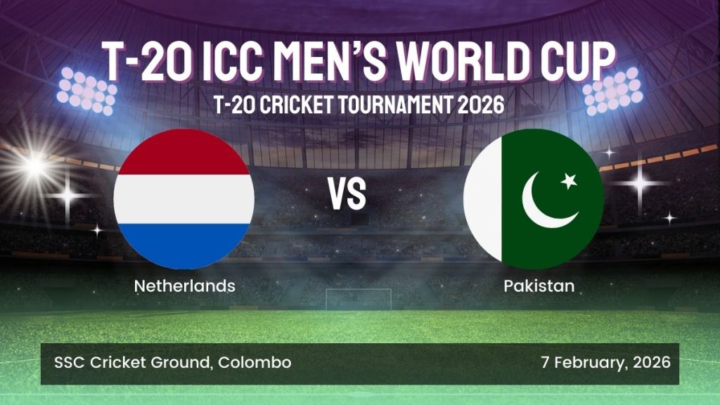 T20 ID Goexch777 Netherlands vs Pakistan 2026