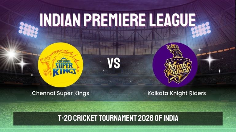 Login IPL ID 2026 CSK vs KKR
