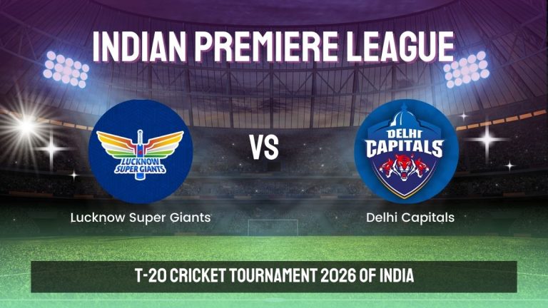 IPL ID Goexch777 2026 LSG vs DC